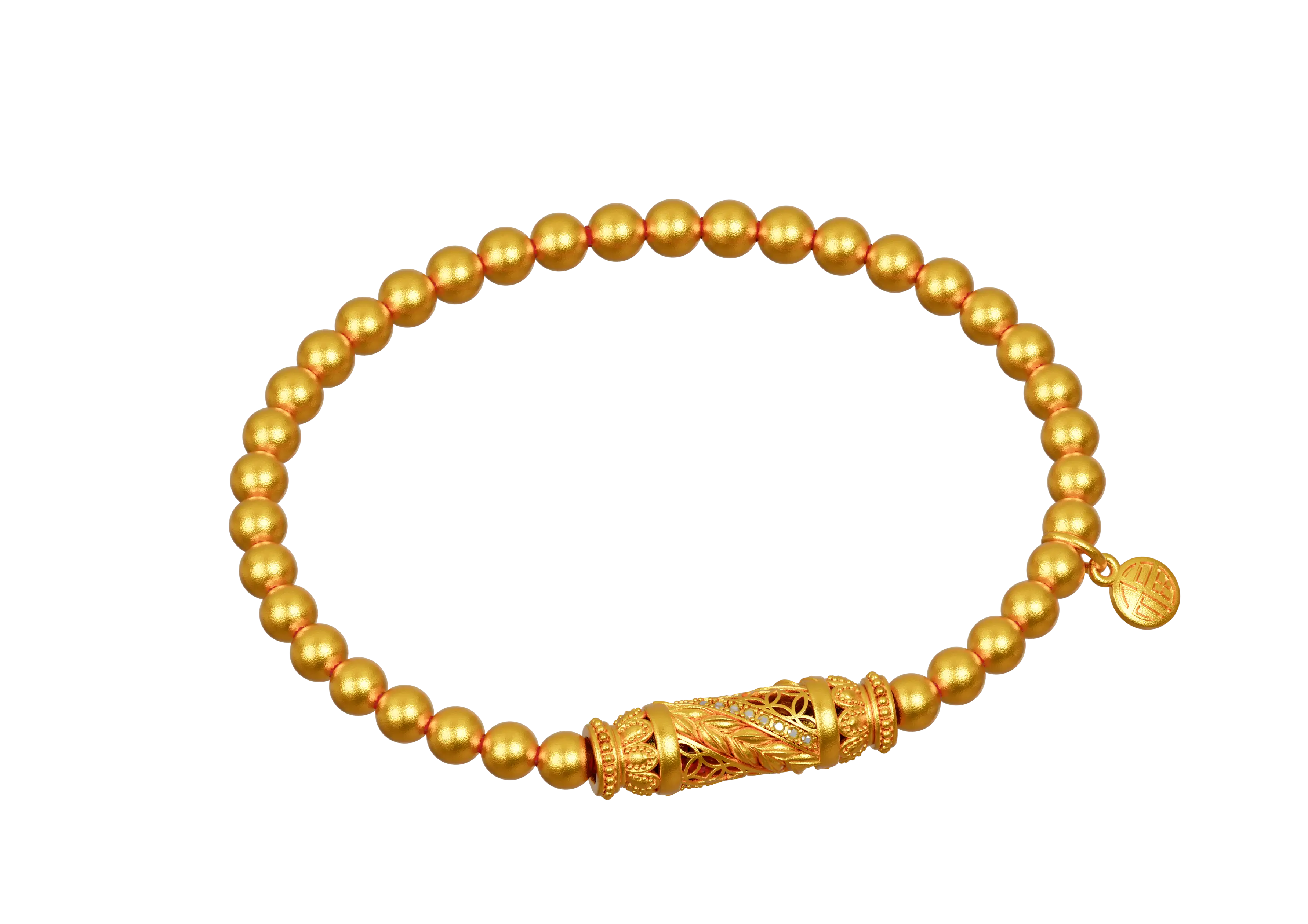 06-穗岁有钱镶嵌桶珠手串-20x6x6mm-金重-4.5g